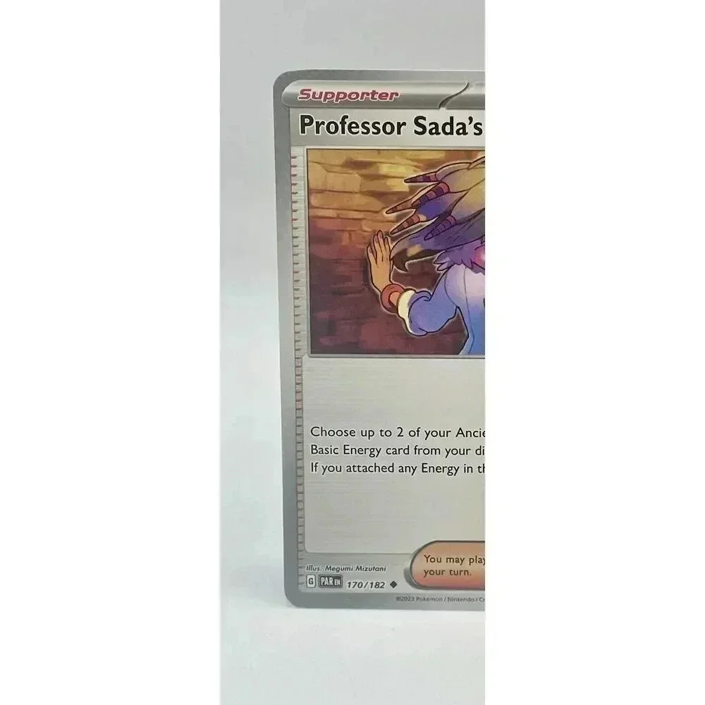 Professor Sada's Vitality 170/182 Paradox Rift Pokemon Non Holo Mint Unplayed‎